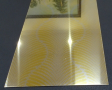 鏡面蝕刻香檳金電梯門(mén)板